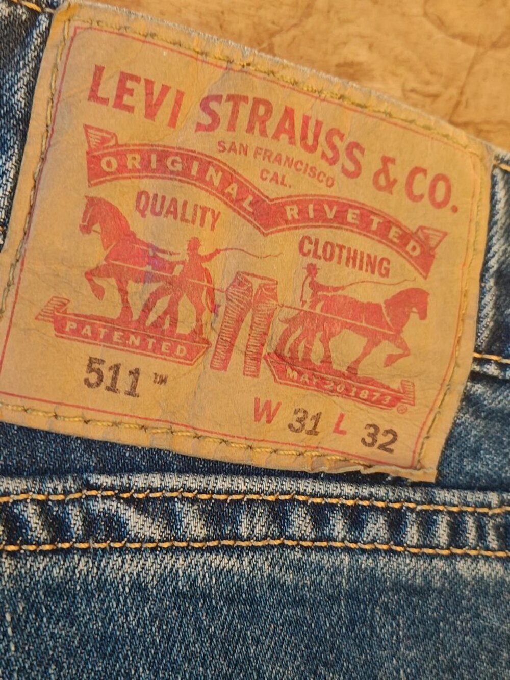 Levi’s 511 Slim Fit Jeans W31 L32 - Picture 5 of 11